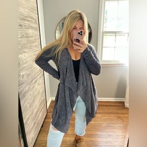 Barefoot Dreams Waterfall Front Cardigan S/M